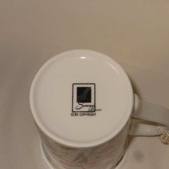 2 Colorful Coffee Mugs with box. Summer River. - Picture 9 of 9